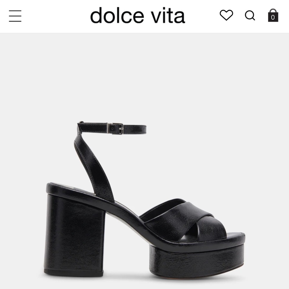 dolce vita chunky platform heels